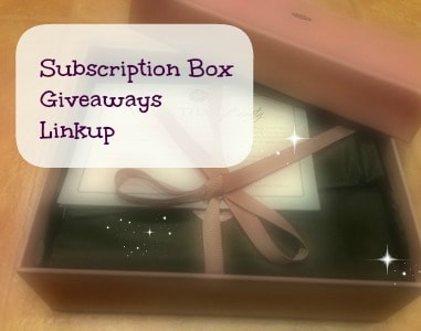 Subscription Box Giveaways Linkup (and I found new Julep giveaways…)