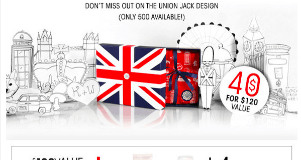 New GLOSSYBOX Special Edition! Best of Britain!