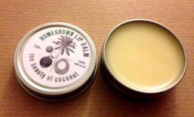 homegrown collective july lip balm