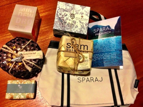 September Sparaj Box Review & Giveaway   Spa Subscription Pre Launch! photo