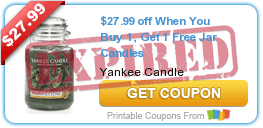 $27.99 off When You Buy 1, Get 1 Free Jar Candles