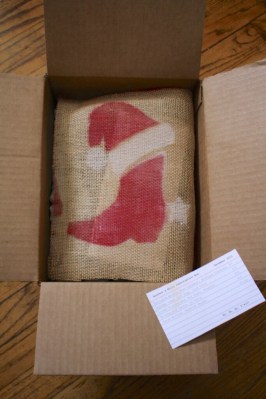 Bourbon & Boots December Box - Burlap Covering