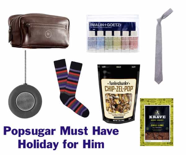 popsugar must have holiday for him box spoilers