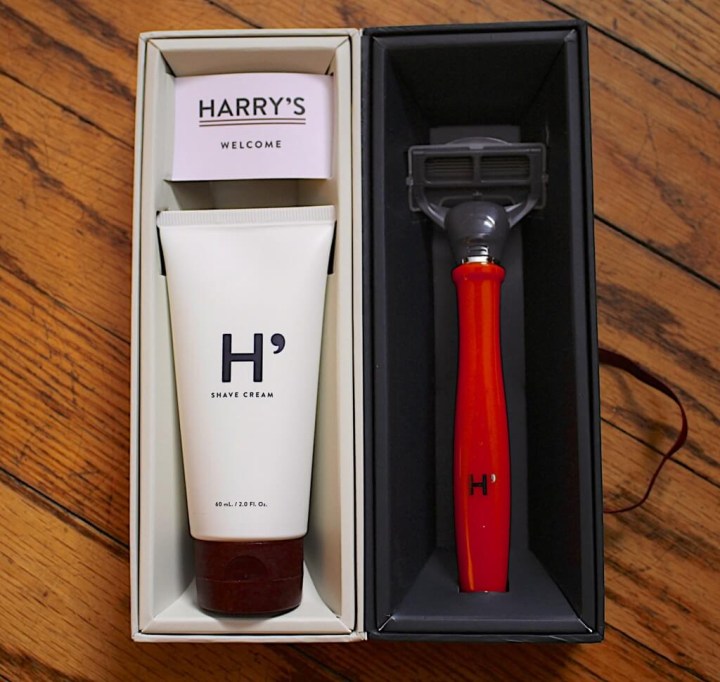 Harry's Blades Men's Shaving Subscription Box Review Hello Subscription