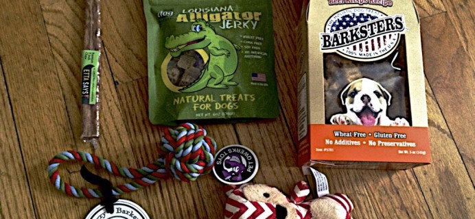 Barkbox Coupon & Review – January 2014 – Dog Subscription Box