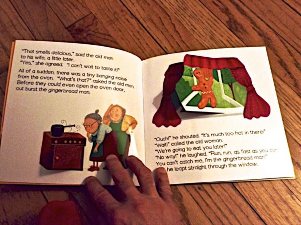 Gingerbread Man Book