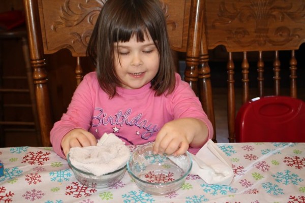 Experimenting with Ice Cubes