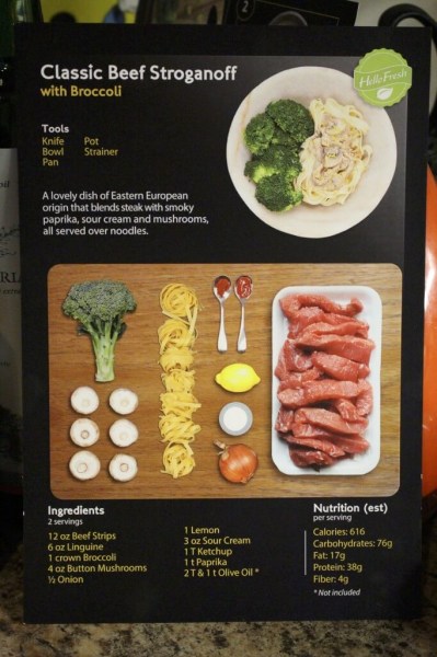 Classic Beef Stroganoff with Broccoli - Recipe