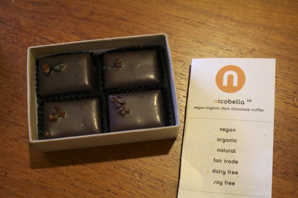 Nicobella Organics Vegan Truffles