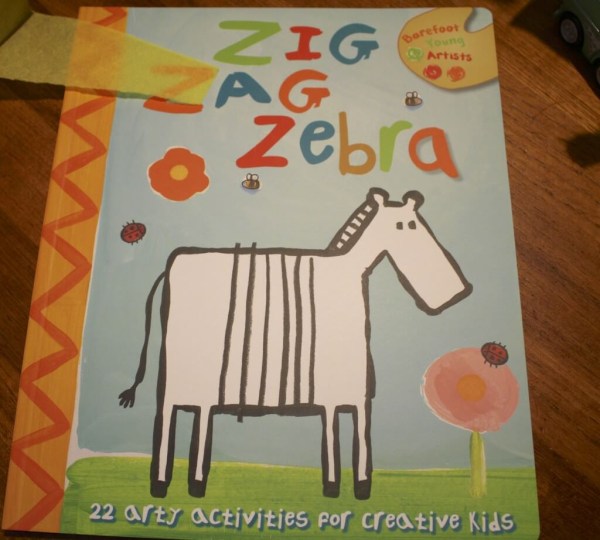 Barefoot Books Zig Zag Zebra Coloring Book