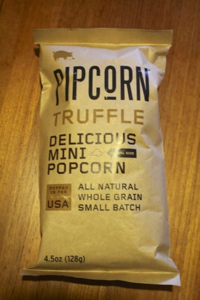Pipsnacks white truffle Popcorn