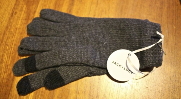 Jack and Lucy Grey Knit Gloves
