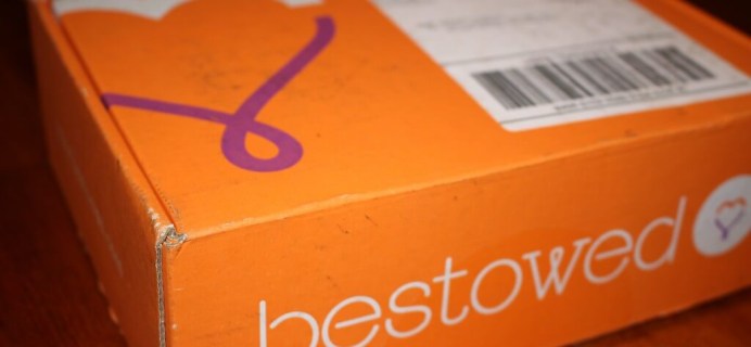 January 2014 Bestowed Subscription Box Review + Coupon