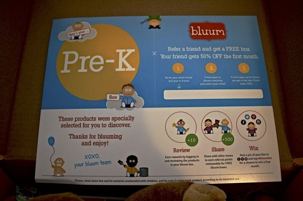 Bluum Pre-K Box