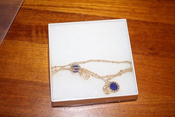 Bay to Baubles Holly Mini Coin Charms Long Necklace