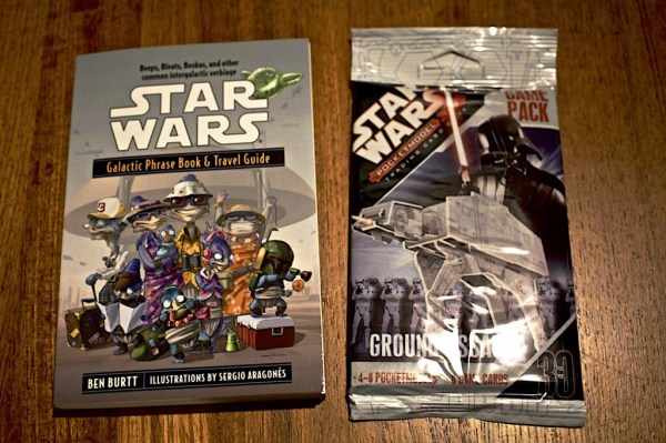  Star Wars Galactic Phrase Book & Travel Guide and Pocket Model Ground Assault Game Pack