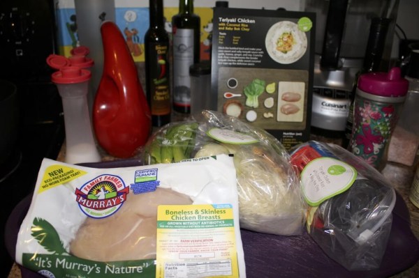 Teriyaki Chicken with Coconut Rice and Bok Choy - Ingredients