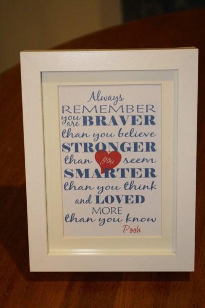 Framed Quote