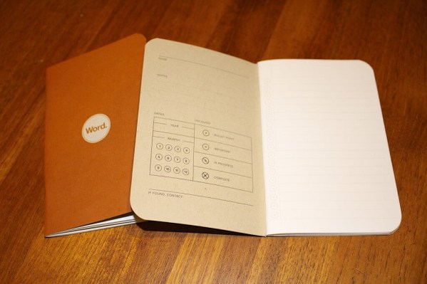 Word. Notebook set: