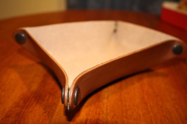 Leather Valet Tray