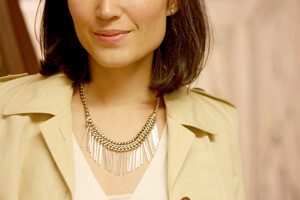 Icy Fringe Necklace