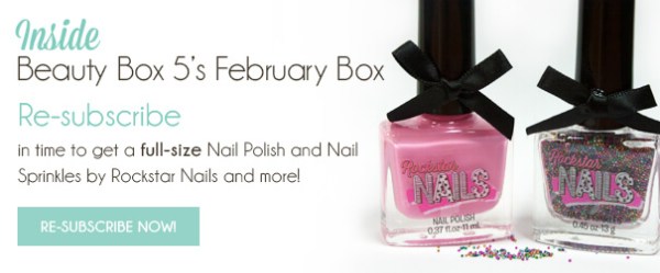 February 2014 Beauty Box 5 Spoiler