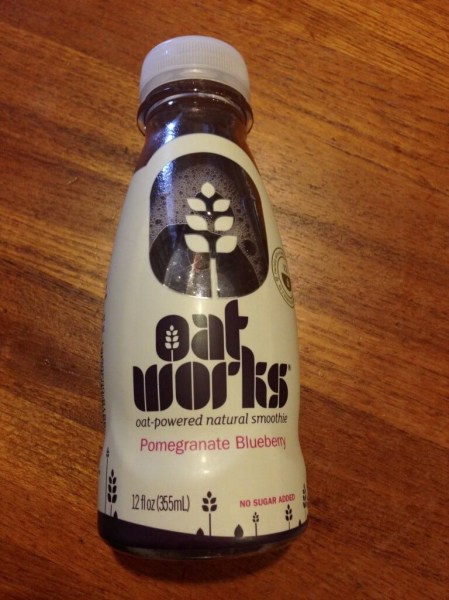 OatWorks Pomegranate Blueberry Smoothie