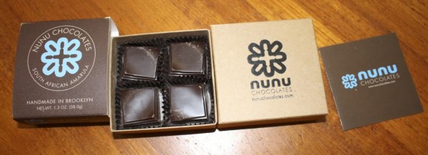 Nunu Chocolates South African Amarula Ganache