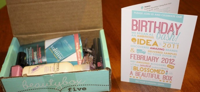 February 2014 Beauty Box 5 Review