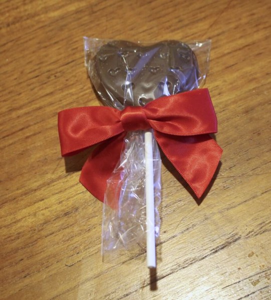 Bissinger’s Chocolate Heart Lollipop