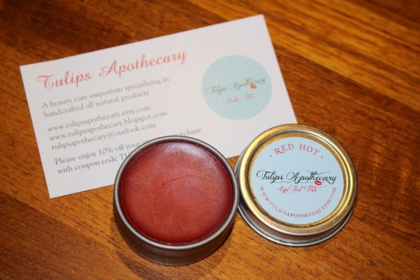 Tulips Apothecary Red Hot Lip Tint