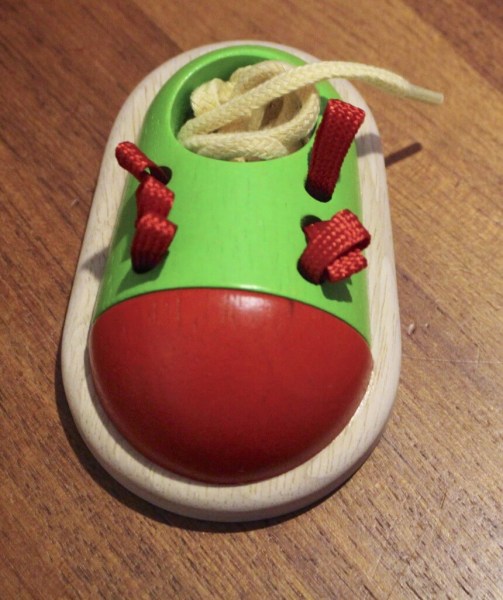 PlanToys Plan Preschool Tie-Up Shoe 