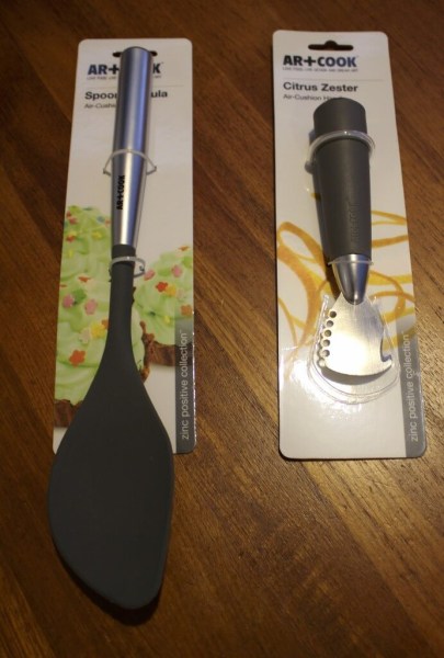 Art and Cook Spoon Spatula and Zester