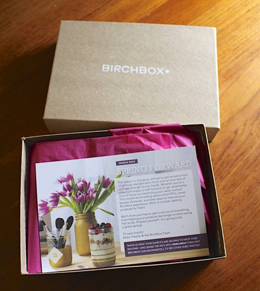 March Birchbox
