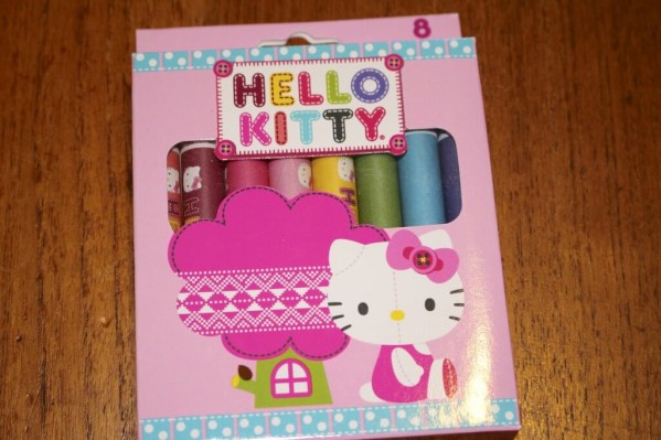 Hello Kitty Crayons