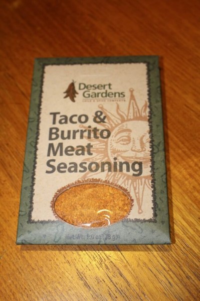Desert Gardens Taco & Burrito Meat Seasoning