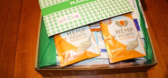 March Urthbox Review – Healthy Subscription Box
