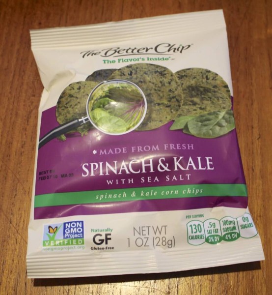The Better Chip Spinach and Kale with Sea Salt
