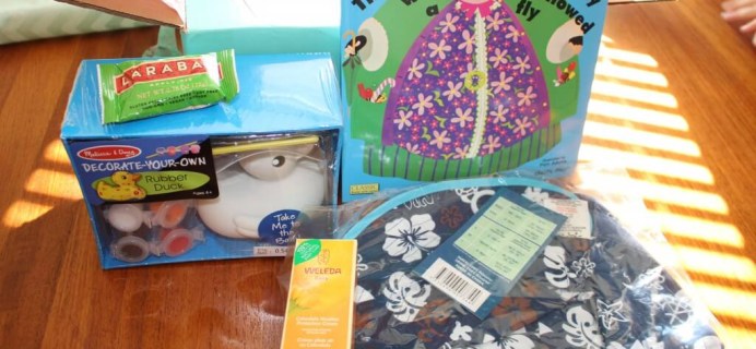 April 2014 Stork Stack Review – Baby Subscription Box