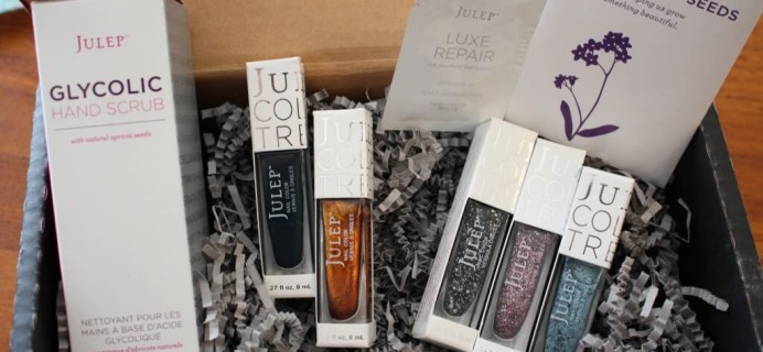 Julep Speckled for Spring Mystery Box Review + Free Box Coupon + Color Caddy Deal + $20 Coupon!