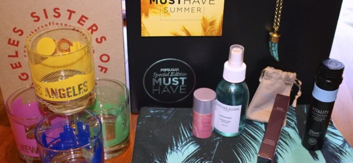 Popsugar Must Have Box Special Edition Summer Review