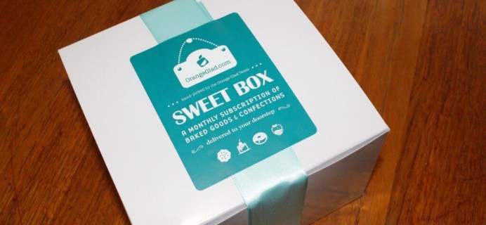 June 2014 Orange Glad Review & Coupon – Sweets & Desserts Subscription Box