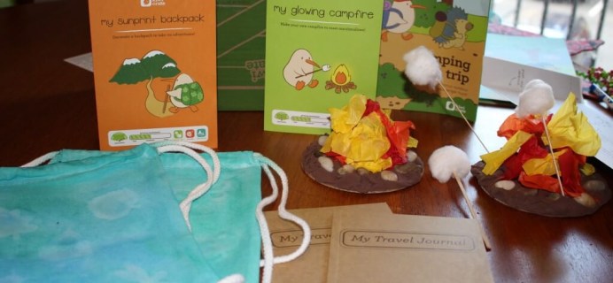 Kiwi Crate June 2014 Camping Trip Review & $10 Coupon & 10% Shop Coupon – Save $20 on yearly subscription!