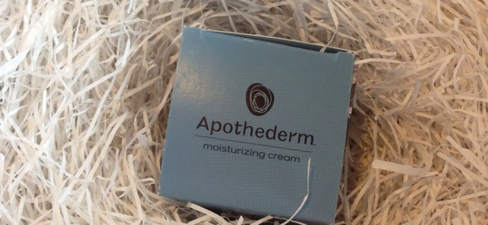 July 2014 Beauty DNA Subscription Box Review – Apothederm Moisturizing Cream!