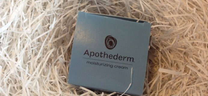 July 2014 Beauty DNA Subscription Box Review  – Apothederm Moisturizing Cream!