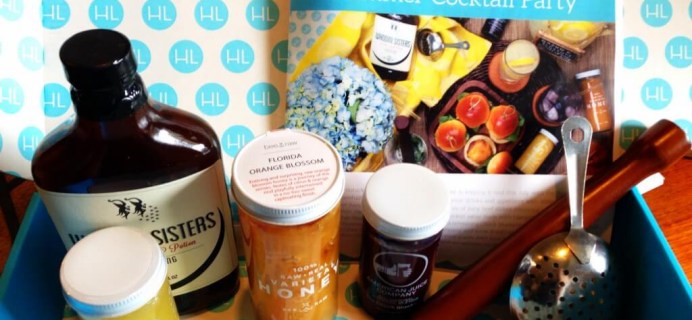 July 2014 Hamptons Lane Subscription Box Review & Coupon – Summer Cocktail Party!