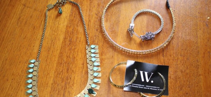 July 2014 Wantable Accessories & Jewelry Subscription Box Review