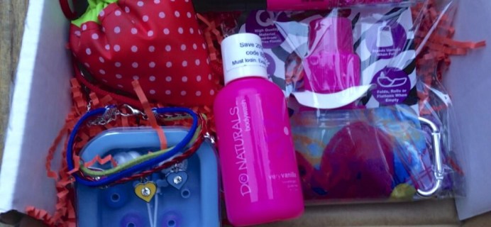August 2014 iBbeautiful Teen & Tween Subscription Box Review