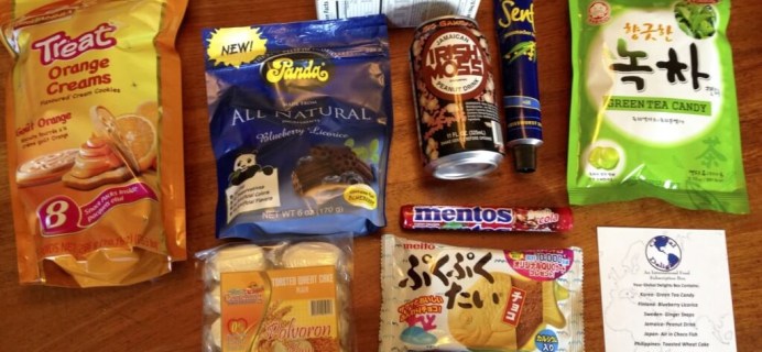 Global Delights Review – International Food Subscription Box – September 2014