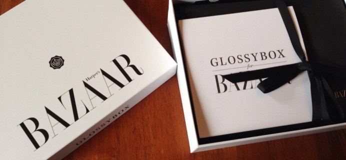 September 2014 Harper’s Bazaar Glossybox Review & Coupon! plus October Glossybox Spoilers